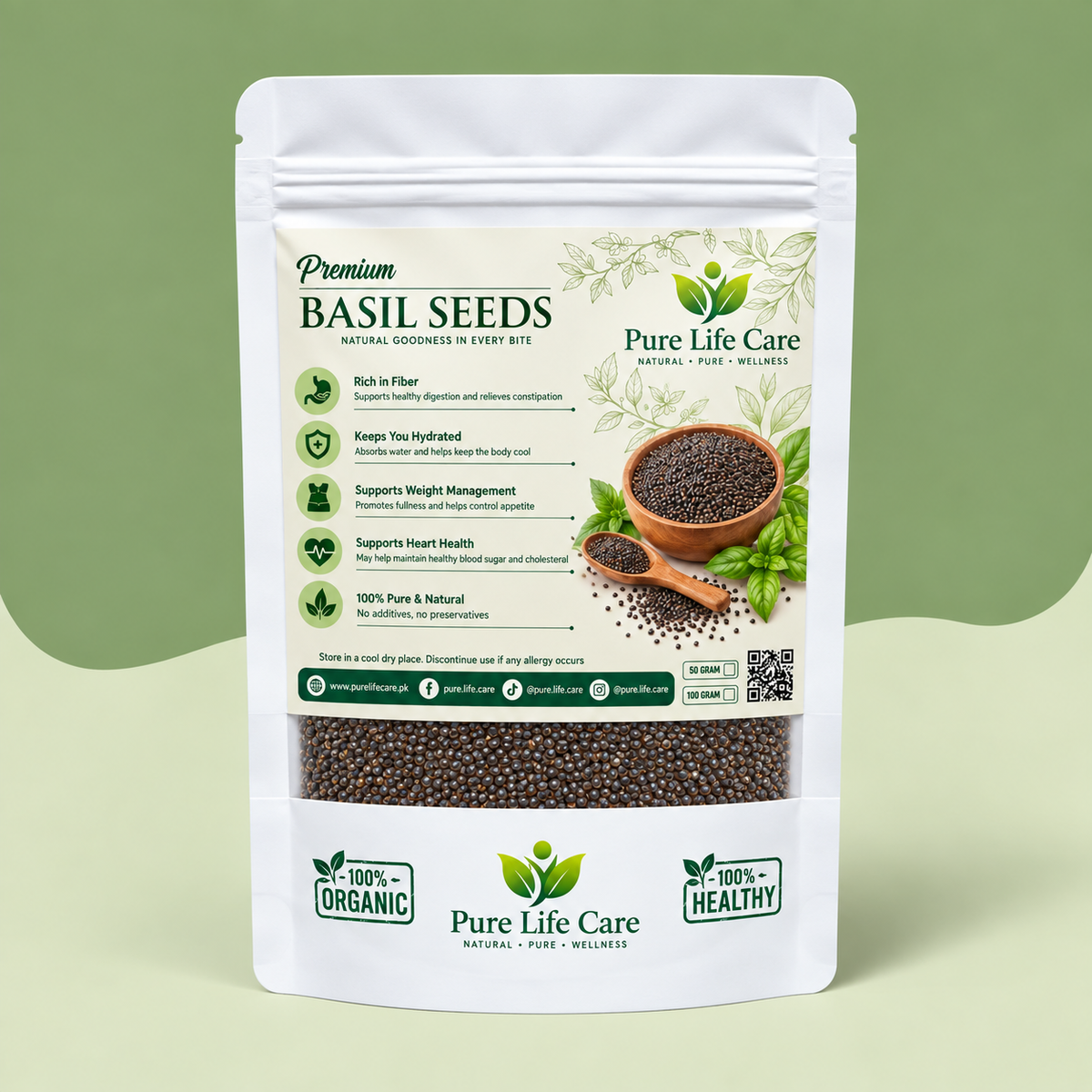Basil Seeds